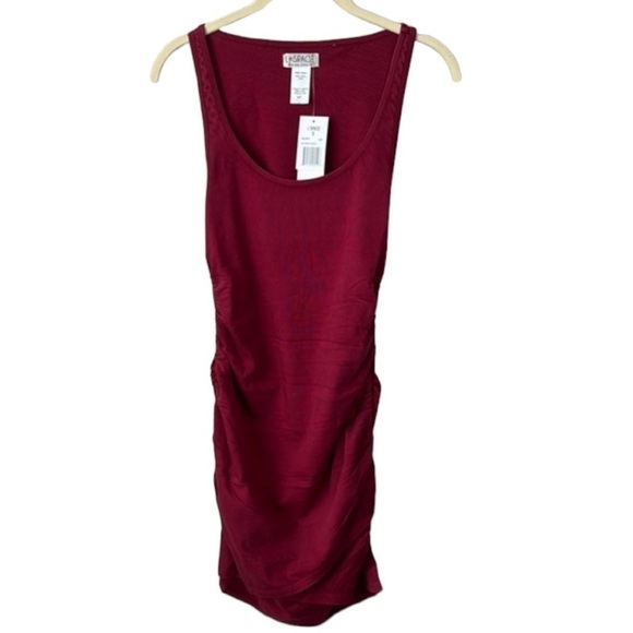 LSPACE Wildwood Mini Tank Dress Size S In Cabarnet - Picture 5 of 8